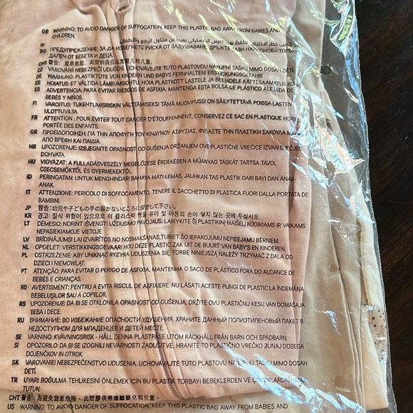 New, still in bag. Preemie long sleeved onesies. - Picture 2 of 3